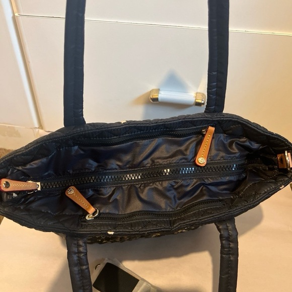 MZ Wallace Quilted Tote with Gold Stars - Picture 4 of 10